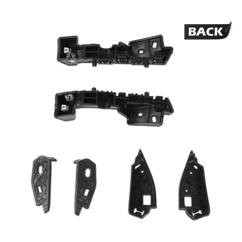 Front Bumper Brackets Retainer Support 6pcs For Chevy Malibu 2016 2017 2018 Driver And Passenger Side Part Number 20809859