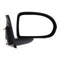 Passenger Side Door Mirror For Jeep Compass 2007 To 2017 Manual Non Heated Textured Black Replacement Ch1321266 And 5115040ak 
