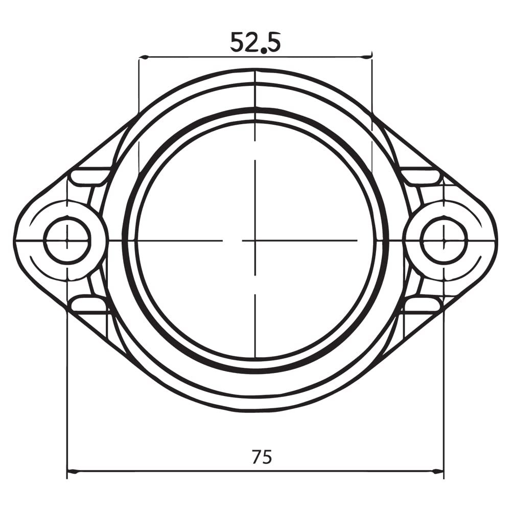Carburetor Mounting Flange