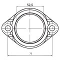 Carburetor Mounting Flange
