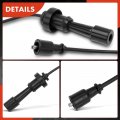 A-premium Ignition Spark Plug Wires Set Of 2 Compatible With Mitsubishi Lancer003 2004 2005 2006 2 0l 5mm Replace Md343245