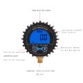 Lcd Display Digital Tire Pressure Gauge Four Unit 3 200psi Wheel Tyre Air Inflator Monitoring Tester M11x1 Thread Blue