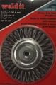 Hobart 770373 4 Stringer Bead Twist Wire Wheel M10 X 1 50 