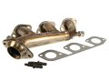 Right Passenger Side Exhaust Manifold For 1999 To 2004 Ford Mustang V6 Cast Iron Construction Outer Position 