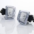 2x 8mm Motorcycle Accessories Black Racing 22 Led Turn Signal Light Indicator Lens Blinker Universal For Suzuki Honda Kawasaki