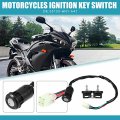X Autohaux 1 Set Motorcycles Ignition Key Switch For Honda 400ex 2005-2008 400x 2009 35100-hn1-a41