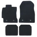 Velour Floor Mats For Subaru Brz Scion Frs Toyota 86 2013 2020 Custom Fit All Season Black Carpet Liners Front And Rear Full 