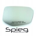 Spieg Ho1321283 Passenger Side Mirror Glass Replacement For Honda Civic 2016-2019 Non-heated With Backing Plate Rh