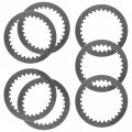 Caltric 7x Clutch Steel Plates Compatible With Yamaha 5vy-16325-00-00 5vy163250000