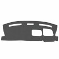 Carpet Dash Cover For Chevy Express Van 2017-2022 Dashboard Mat Open Trays Charcoal 