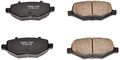 Z16 Replacement Ceramic Brake Pads Rear 16-1377 For Ford Explorer Taurus Lincoln Mkx Flex Mks And Mkt 
