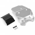 Hecasa Front Skid Plate Compatible With 2021-2022 Yamaha Wolverine Rmax2 X4 1000 Xt-r Le Power-coated Steel Silver Brushed