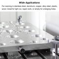 Uxcell Chucking Reamer 6mm C3 K10 Tungsten Carbide H7 Accuracy Lathe Machine 4 Spiral Flutes Milling Cutter