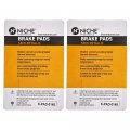 Niche Brake Pad Set For Kawasaki Vulcan 800 900 Suzuki 43082-1264 59102-33880 Front Rear Semi-metallic Alloy Steel 2 Pack