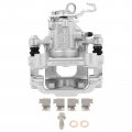 Ocpty Rear Right 19b6385 Brake Calipers Set Silver 1 Pc Compatible With For Audi A3 2010-2013 Quattro Volkswagen 2012-2013 Eos