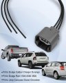 Waterproof 3 Wire Electrical Pigtail Connector Replace 645-943 Fit For Dodge Ram 1500 2500 3500 Durango Charger Challenger Jeep