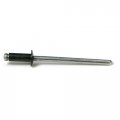 Black Pop Rivets 1 8 Diameter 4 All Aluminum Painted Blind 4-3 X 3 16 Grip Qty 1000