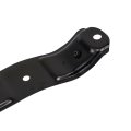 Chevy Silverado 1500 Ld 2019 Steering Gear Skid Shield Bracket Driver Side Black Powder Coated Bolt-on Installation Engine 1 