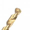 Uxcell High Speed Steel Straight Shank Twist Drill Bit Fully Ground Titanium Coated 5 6mm Diameter 93mm Total Length 50mm 2 Pcs