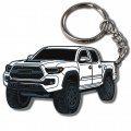 Four Wheel Beast Tacoma Keychain Accessories 2016-2022 Mods For Pro Sport Off Road Cool Key Chain Fob Cover 3rd Gen Toy Truck 