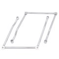 Ship From Usa Motaux Saddle Bag Support Bar Mount Brackets For Kawasaki Vulcan Vn400 800 Vn900 Vn1500 Chrome