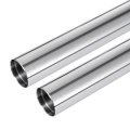 Front Brake Suspension Inner Fork Tubes Shock Pipes Silver Pair For Kawasaki Zx1100 Zzr1100 1990-1992 44013-1316 43mm