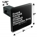 Friends Ampersand List Tow Trailer Hitch Cover Plug Insert