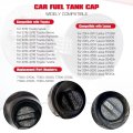 Vicue Gas Cap Fuel 77300-07030 For 2014-2021 Toyota Venza Highlander Sienna Tacoma Camry Rav4 Corolla Avalon Tundra Sequioa For
