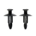 Bumper Retainers For Nissan Altima 1998 1999 2000 2001 Black Plastic Screw Rivets Fastener 0 38 In Face Diameter Replacement