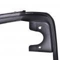 Gloss Black Grille Headlight Door Bezel Chrome Set For 1992 To 1996 Bronco And 1997 Ford F150 F250 F350 Driver Passenger Side