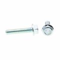 Prime-line Serrated Flange Bolts 5 16 In -18 X 1-1 2 Zinc Plated Case Hardened Steel 25 Pack