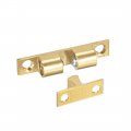 Uxcell Cabinet Door Closet Brass Double Ball Catch Tension Latch 42mm Length Gold Tone 5pcs