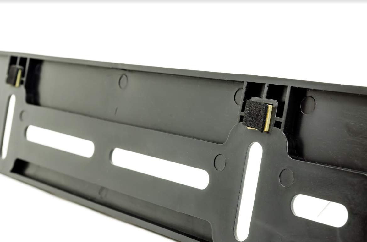 Front License Plate Bracket For Volvo All Models 10 Pack Bumper Mounting Adapter Kit Black Abs Plastic Holder 2 5 In X 12 Us