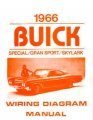 Bishko Automotive Literature 1966 Buick Gran Sport Skylark Special Electrical Wiring Diagram Schematic Manual 