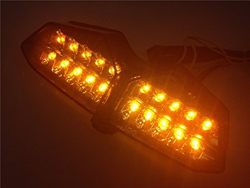 Led Tail Brake Light For Yamaha Yzf R6 2003 2005 And R6s 2006 2008 Smoke Lens Waterproof Rear Assembly 12v