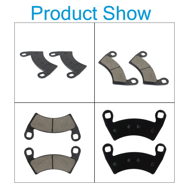 Front Left Right Brake Calipers W Pads Replacement For Polaris Ranger Crew Xp 900 1000