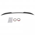 Aintier 1pc Carbon Fiber Spoiler Wing Compatible For 2016-2021 Nissan Maxima Glossy Black Rear Trunk Tail