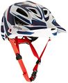 Troy Lee Designs Reflex A1 Adult Bike Sports Bmx Helmet White Navy X-small Small 