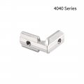 Uxcell Interior Joint Bracket Inside Corner Connector 4040 Series With Screws For Aluminum Extrusion Profile 4 Pcs