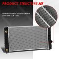 Dpi 1825 Factory Style 1-row Cooling Radiator Compatible With Chevy Blazer S10 Gmc Jimmy Sonoma Hombre Bravada 4 3l Mt 96-05