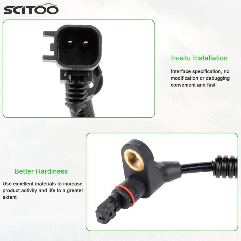 1pcs Left Right Front Abs Wheel Speed Sensor Als1916 Fit For 2007 2008 2009 2010 2011 Dodge Nitro 2012 Jeep Liberty