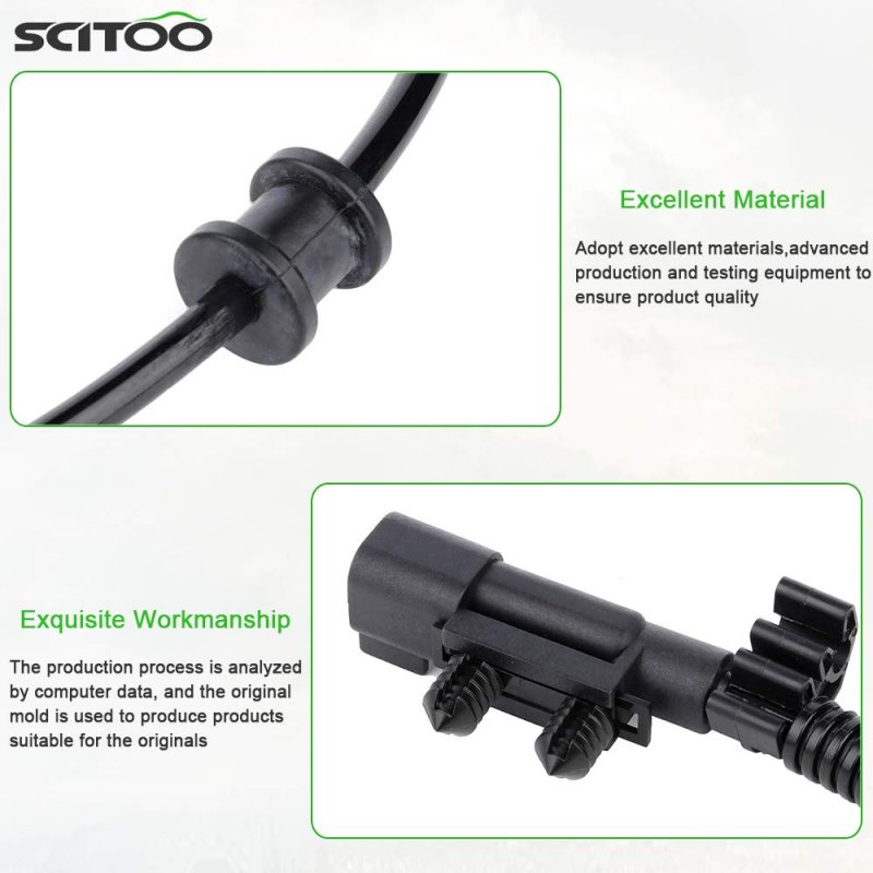 1pcs Left Right Front Abs Wheel Speed Sensor Als1916 Fit For 2007 2008 2009 2010 2011 Dodge Nitro 2012 Jeep Liberty