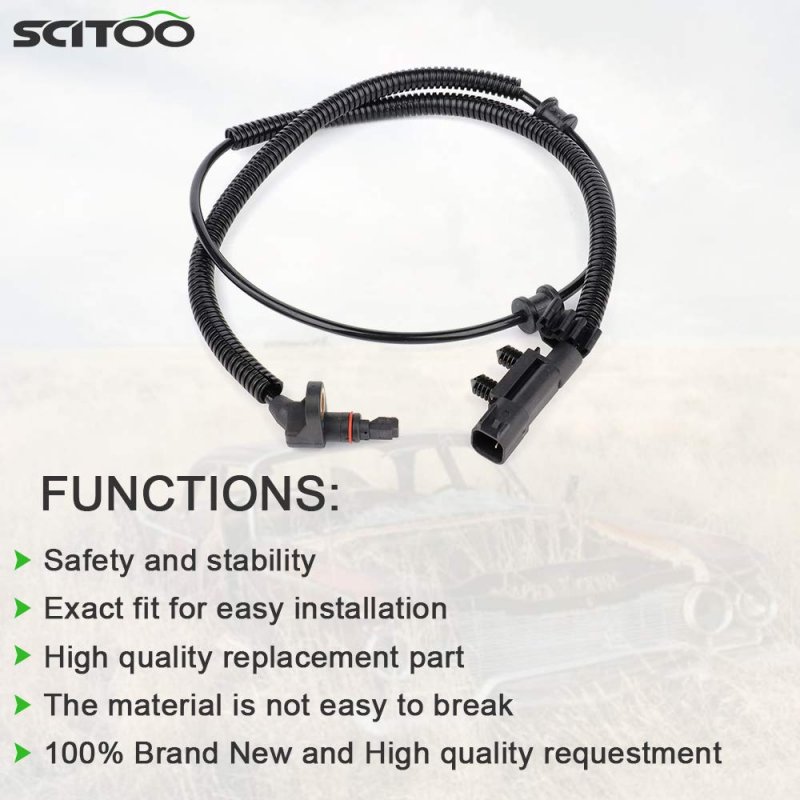 1pcs Left Right Front Abs Wheel Speed Sensor Als1916 Fit For 2007 2008 2009 2010 2011 Dodge Nitro 2012 Jeep Liberty