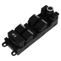 Front Left Driver Side Master Power Window Control Switch Lr066075 For 2015 2017 Land Rover Range Sport Black 3 Pins Push 