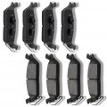 Aintier Automotive Replacement Brake Pads Front Rear Fit Ford For F-150 2010-2011