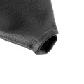 Gear Shift Gaiter Cover Car Knob Boot Pu Leather Black Replacement For