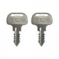 Ignition Keys Replacement For Kubota M Series Tractor Mower 18510-63720 18510-63620 393 2 
