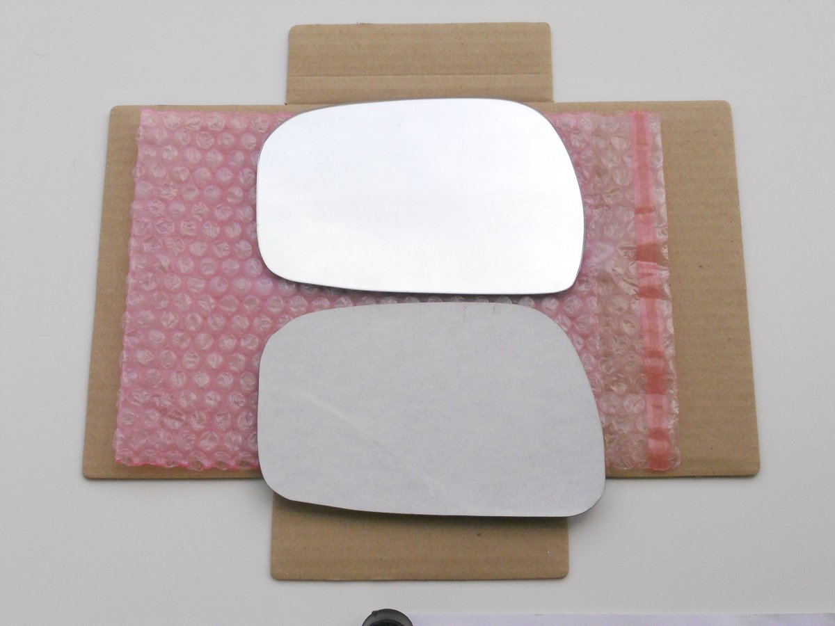 Mirror Glass With Full Size Adhesive For 02-06 Us Built Toyota Camry Driver Side View Left Lh