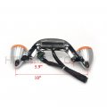 Httmt Mt444-001- Domestic Bullet Rear Light Bar Compatible With 10-later Street Glide W Orig Turn Signal Amber
