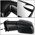 Auto Dynasty Fo1320395 Fo1321395 Pair Oe Style Manual Side View Door Mirror Compatible With Ford E150 Econoline 10-14